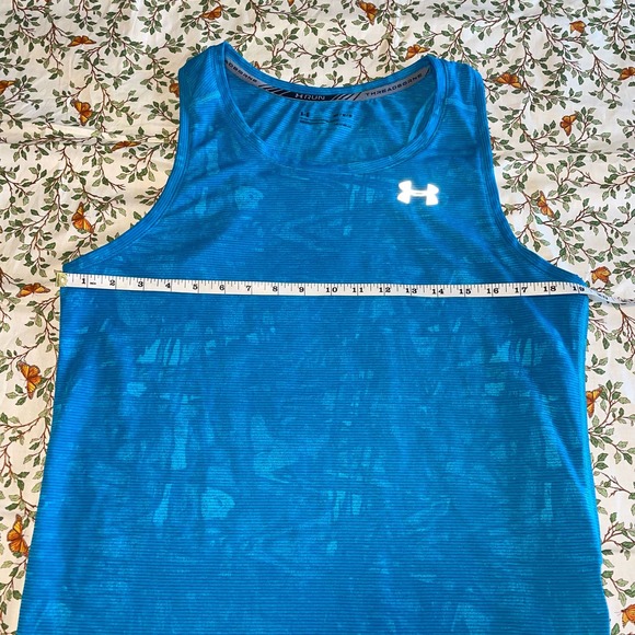 Under Armour Fitted Heatgear Running Tank Top - Picture 2 of 8